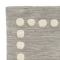 thumbnail image 4 of SAFAVIEH Kids Fiona Solid Bordered Wool Runner Rug, Grey, 2'6" x 8', 4 of 6