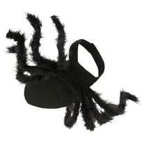 Halloween Spider for Small Pets - Adjustable Dog & Cat Outfit with Velcro Straps for Halloween Party, Decoration, and Photo Fun