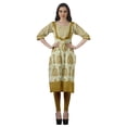 thumbnail image 3 of Moomaya Kurti de Designer Bollywood pour Femmes, Kurta Tunique Imprimée Longueur Genou, 3 of 6