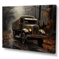 thumbnail image 2 of Designart "Vintage 1930S Brown Delivery" Truck Canvas Prints, 2 of 7