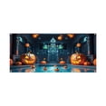 thumbnail image 1 of Garage : Halloween Themed Banner with Haunting Graphics Perfect for Car Enthusiasts & Garage Makeovers Easy Setup Durable Fabric, 1 of 4