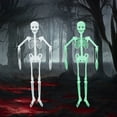 thumbnail image 5 of Boreal Craft Glow in The Dark Party Stuff Pool Balloons with Lights Neon Icing for Cake Glow In The Dark Skeleton Props Bar Decorations Fluorescent Skeleton Funny Decorations, 5 of 5