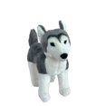 thumbnail image 4 of Auswella Minis 7" Plush Husky – Realistic Grey & White Stuffed Animal Toy, 4 of 4