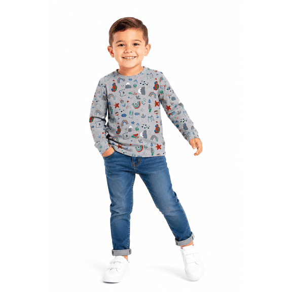 Kids Full Sleeve T-Shirt 2-5 Years – Leacolt | 100% Cotton | Long Sleeve Everyday Top