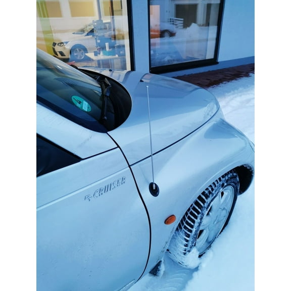 15" inch Stainless Steel Antenna Mast Power Radio for CHRYSLER PT CRUISER 2001-2010