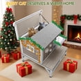 thumbnail image 6 of PETSCOSSET Outdoor Cat House Wooden Cat Shelter with Elevated Base, 6 of 9