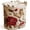 Style C, variant on Lethargic Boho Quilted Laundry Basket, 20"L x 20"W x 28"H, Foldable Floral Fabric Hamper with Handles for Home Storage.