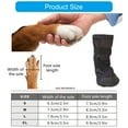 thumbnail image 3 of 2Pieces Waterproof Adjustable Dog Boot For Injury Recovery Breathable Protective Paws Covers With Antislip Soles, 3 of 9