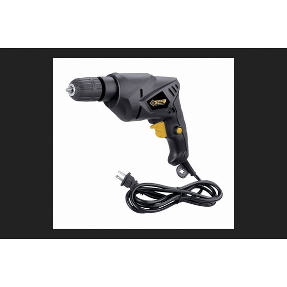 Drill Steel Grip, 3/8 pulgadas, cable, 4,2 amperios, velocidad variable