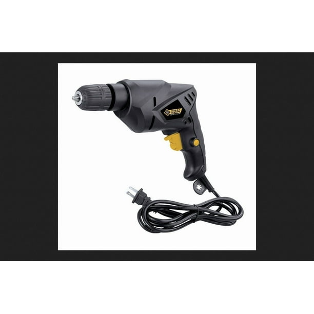 Drill Steel Grip, 3/8 pulgadas, cable, 4,2 amperios, velocidad variable