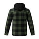 thumbnail image 3 of Chaqueta Gary Com de forro polar sherpa de franela gruesa y gruesa para hombre, 3 of 8