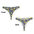 thumbnail image 3 of Fotbe sous-Vêtements Sans Couture pour Femmes, String Invisible, Culottes Respirantes Confortables pour Femmes-3TG, 3 of 6