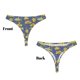 thumbnail image 3 of Balery Cartoon Submarines Tangas de Algodón para Mujer con Estampado – Ropa Interior Sexy, Transpirable, G-string-X-Small, 3 of 6