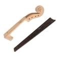 thumbnail image 2 of Tachiuwa Unfinished Headstock Peg Hole Neck Maple w/ Ebony Fingerboard Fret Set for 4/4, 2 of 8