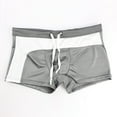thumbnail image 6 of Bigersell Womens No Show Underwear Clearance Women Panties Boy Shorts Panty Style P-797 Cotton Boyshort Panties Ladies Thong Briefs Mid Waist Women's Bikini Panties Gray M, 6 of 8
