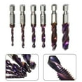 thumbnail image 6 of Tap Drill Bit Hex Shank HSS Screw Bit Screw Machine Compound Tap M3-M10, 6 of 12