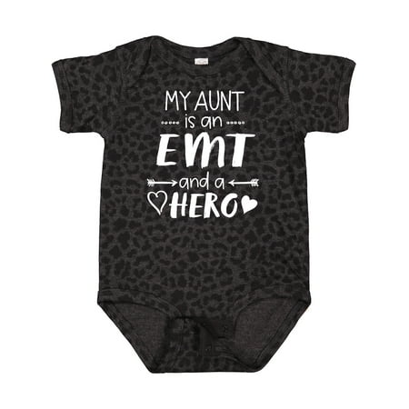 

Inktastic My Aunt is an EMT and a Hero Gift Baby Boy or Baby Girl Bodysuit