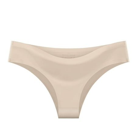 eileial Cotton Underwear for Women Cute Low Rise Bikini Panties High Cut Breathable Sexy Hipster Womens Cheeky(Light Yellow S)