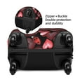 thumbnail image 4 of Fotbe Ladybugs and Red Hearts Luggage Cover Protector,Suitcase Protector,Scratch and Dirt Resistant,Fits 18-32 Inch Luggage-Medium, 4 of 9