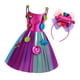 thumbnail image 2 of Vestido de caramelo para niñas pequeñas, vestido de arcoíris, disfraz de caramelo, vestido de tul para 110, 2 of 9