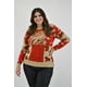 thumbnail image 1 of Sueter tejido print Roman Fashion /Tallas Extras, 0035 (Rojo) rojo UNITALLA, 1 of 6