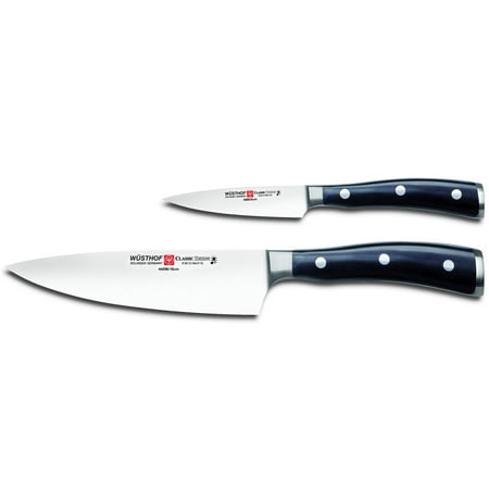 - Wusthof Paring/Chef Knife Set (2pc) - Classic Ikon