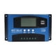 thumbnail image 1 of EeaseMX Controlador de cargador solar, panel solar, regulador inteligente de batería, 12 V/24 V, cargador de teléfono móvil USB, controlador de potencia de panel solar 30 A, 1 of 7