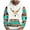 White, variant on ZCFZJW Fashion Ethnic Style Print Hooded Sweatshirts for Men Vintage Aztec Pattern Graphic Long Sleeve Casual Drawstring Hoodie Tops Trendy Cozy Outwear Coat with Pocket Khaki XXL