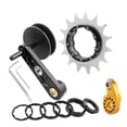 thumbnail image 6 of funtasica Bike Single Speed Conversion Set Regulator 20T Flywheel ,Bike Cassette Spacer Chain Stabilizer Chain Tensioner Black, 6 of 8