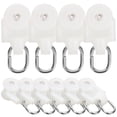 thumbnail image 1 of Shisuyan 10 Pcs Poulie de Rail de Rideau Rail de Rideau Roue de Rideau Raccord de Rideau, 1 of 9