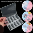 thumbnail image 3 of Small Home Organization Plastic Jewelry Diamond Container Craft Bead Holder Pill Storage Supply Storage Box 7, 3 of 8
