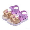 thumbnail image 3 of FSYBOA Girls Sandals, Outdoors Non-Slip Open Toe Casual Summer Shoes Purple Size 1(Big Kids), 3 of 5