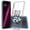 Be Nice Floral, variant on AquaFlex Designed For T-Mobile REVVL 6 5G Case Transparent Clear
