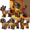 thumbnail image 3 of 2026 New Corgi Lamp and Pug Lamps, Boxer Dog Lamp, Dogs Series Art Night Light, Retro Stained Resin Tabletop LED Night Light, 3D Cute Pet LED Table Lamps, Fun Gift for Dog Lover (Golden Retriever), 3 of 3