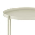 thumbnail image 3 of Simpli Home Monet Industrial 17 " Metal Metal End Table in Cream, 3 of 8