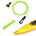 thumbnail image 4 of Visland 2Pcs Kayak Paddle Leash with Quick Release Buckle Lightweight Coiled Kayak Rod Leash Kayaking Canoeing Fishing Boating Oar Rope, 4 of 9