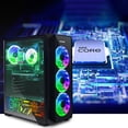 thumbnail image 4 of AQVIN Gaming Computer PC Desktop Intel Core i3 3.60 GHz, GeForce RTX 4060 8GB GDDR6, 32GB RAM DDR4 1TB SSD Storage, RGB Keyboard and Mouse, WiFi Ready, RGB Fans Windows 11 Pro - Black, 4 of 5