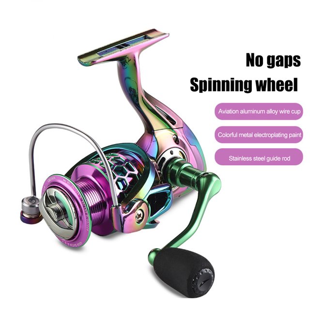 Carrete de pesca de Baitcasting de Metal, engranaje de alta velocidad, rueda de pesca de Baitcasting para artes de pesca Likrtyny Para Estrenar