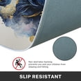 thumbnail image 2 of Kitchen Rugs and Mats Non Skid Washable Set of 2, Floral Rose Vintage Kitchen Runner Rug, Marble Navy Kitchen Floor Mat Under Sink Mat Throw Rug for Kitchen Doormat Waterproof, 2 of 6