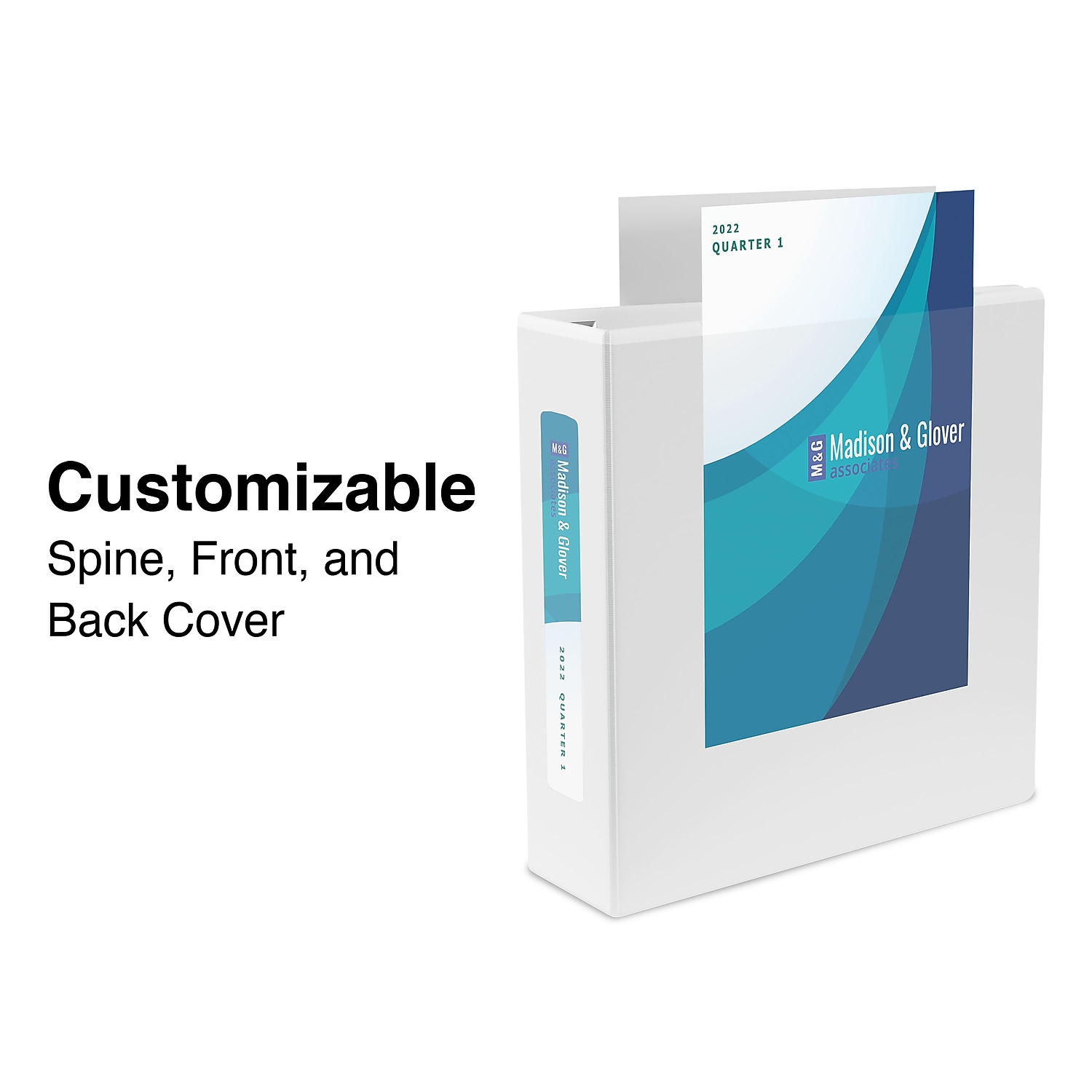 Staples Heavy Duty 5" 3-Ring View Binder White (24700) 82660