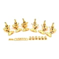 thumbnail image 1 of Langgg 6pcs Guitar Tuner Pegs Set Modified Parts Guitars Accessories Universal Machine Head Tuning Peg Instrument Fitting Golden Golden, 1 of 6
