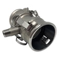 thumbnail image 5 of Gloxco Camlock Fitting, Type DD with 1/2" Pipe Tap, Stainless Steel, 2" Female Camlock Coupler x 2" Female Camlock Coupler, (CAM-2020-DDPT05-SS), 5 of 6
