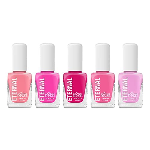 Esmalte de uñas Eternal Cosmetics So Pink Collection Juego de 5 piezas