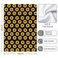 thumbnail image 3 of 2 Pcs Funny Kitchen Towels,Black Sunflower Microfiber Dish Towels,Kitchen Tea Towels,Kitchen Towel Set (18" X 26"), 3 of 3