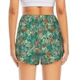 thumbnail image 2 of Lsque Autumn Maple Leaves 1 Printed Women's Running Shorts with Liner Pockets,Elastic Quick Dry Workout Athletic Gym Yoga Shorts,Womens High Waist Shorts-X-Large, 2 of 9
