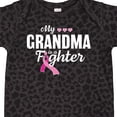 thumbnail image 4 of Inktastic Breast Cancer Awareness My Grandma is a Fighter Boys or Girls Baby Bodysuit, 4 of 5
