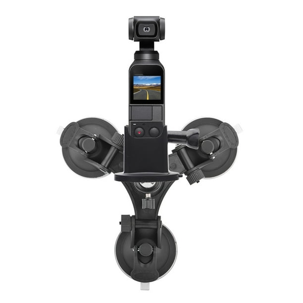 Suction Cup Car Holder Tripods Mount + Base Adapter For DJI OSMO Pocket
