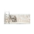 thumbnail image 5 of Unique Loom Rabat Shag Collection Area Rug - Fractured (8' Round Ivory/Gray), 5 of 7