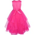 thumbnail image 3 of Flower Girls Dress Rhinestone Tulle Wedding Pageant Bridesmaid 5, 3 of 6
