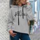 thumbnail image 2 of Sudadera con capucha para mujer, jersey, manga larga, estampado, cómoda, con cordón, blusa, tops Pompotops gfhjh13849, 2 of 7